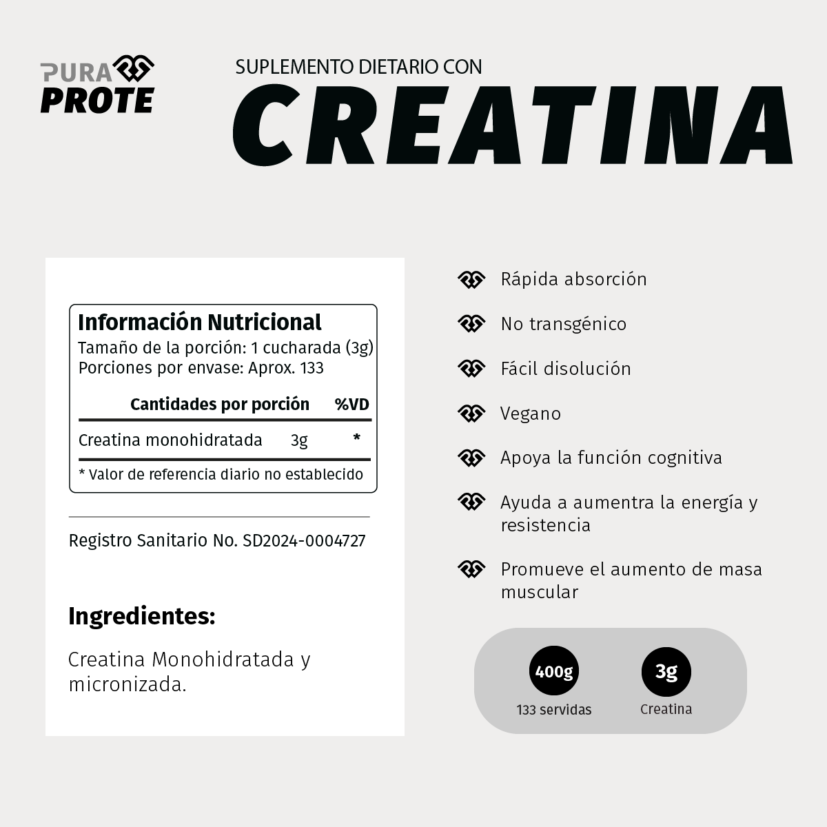 Creatina Limpia