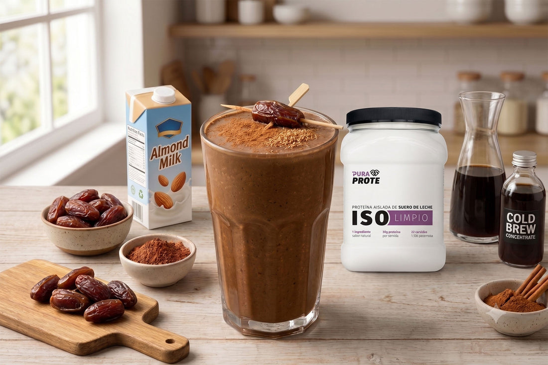 receta pura prote de batido pre entreno con iso limpio